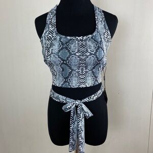 Snakeskin Wrap Top (free with any purchase!)